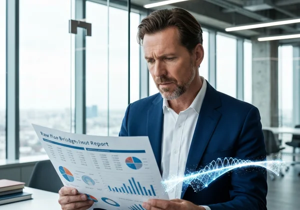 一个人正在解读 WAIS 分数,将数据转化为洞察