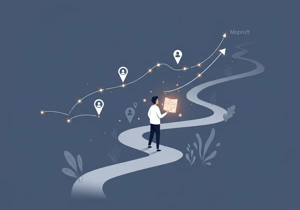 WAISの洞察を使ってキャリア成長を計画する人。