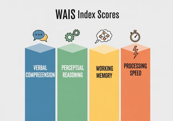 Four pillars of WAIS cognitive abilities