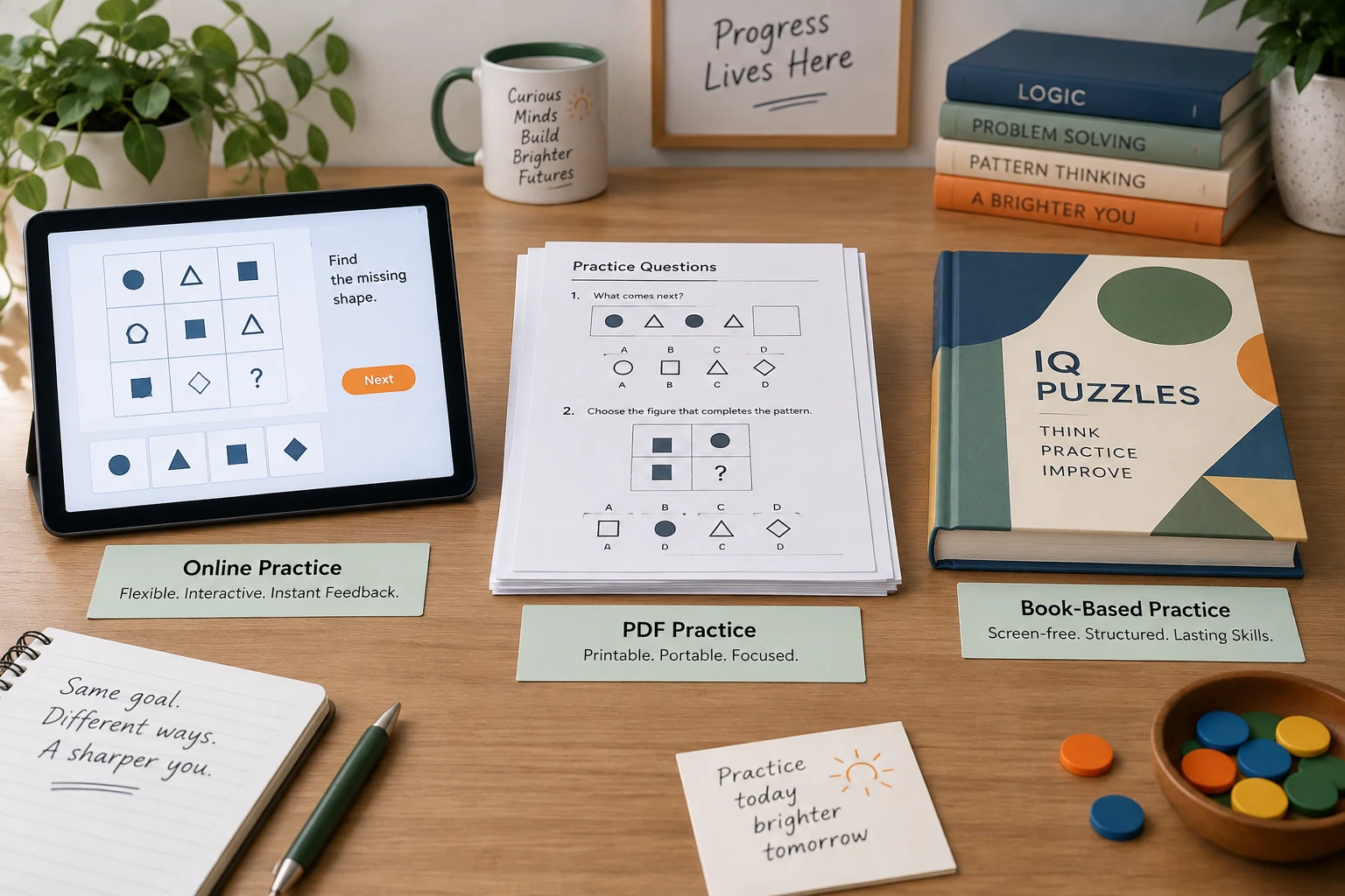 Puzzle format choices